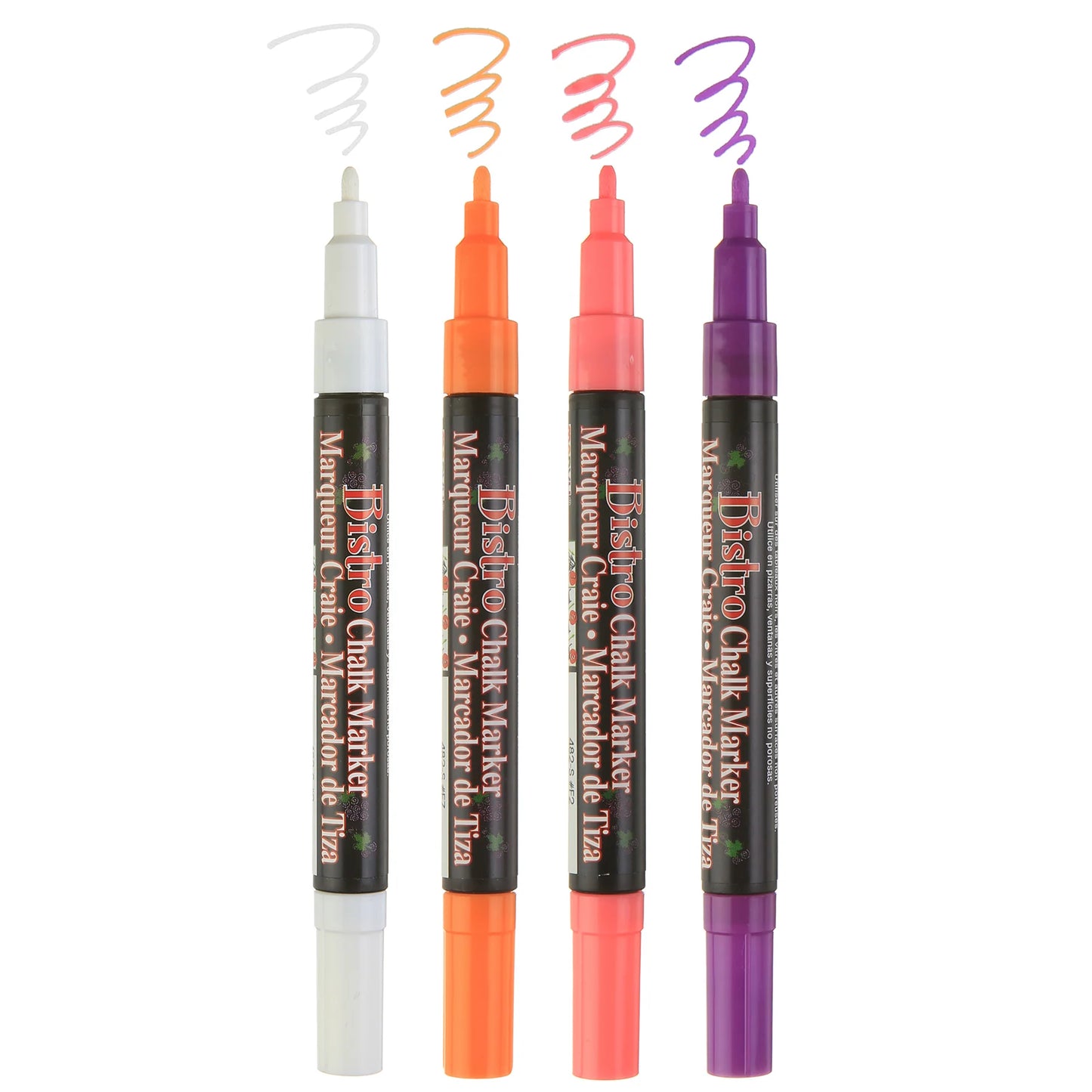 BISTRO CHALK MARKER FINE POINT SET 4H