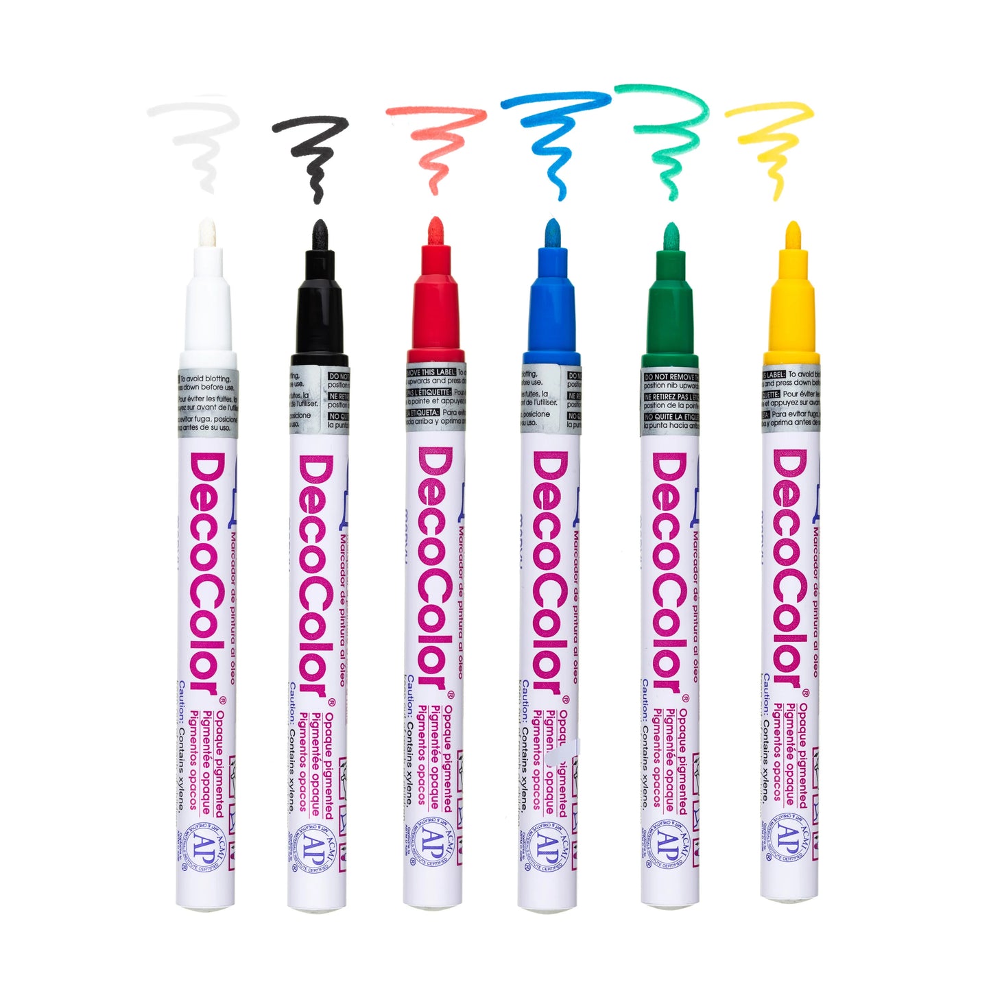 DECOCOLOR® PAINT MARKER FINE TIP SET A