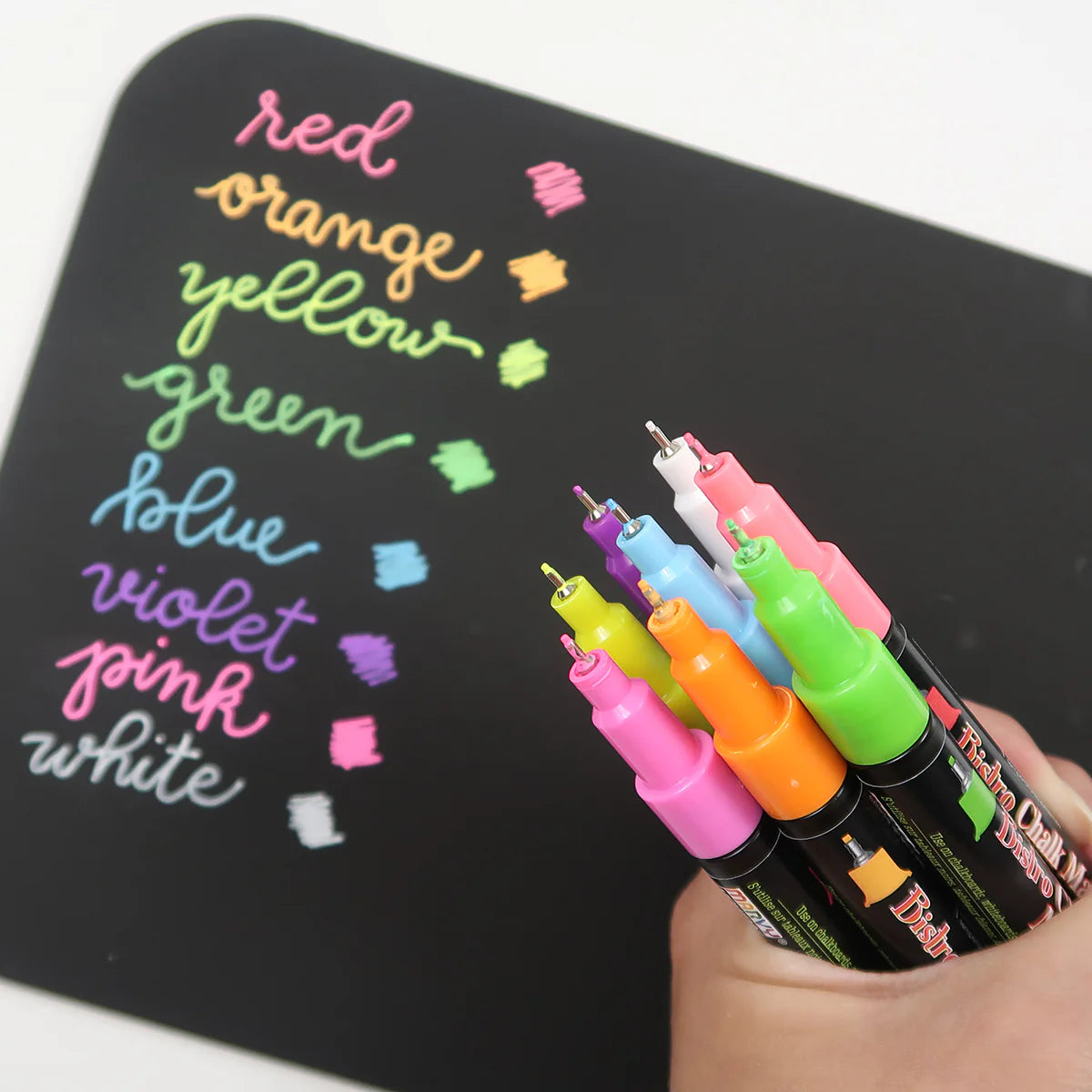 BISTRO CHALK MARKER EXTRA FINE POINT SET 4H