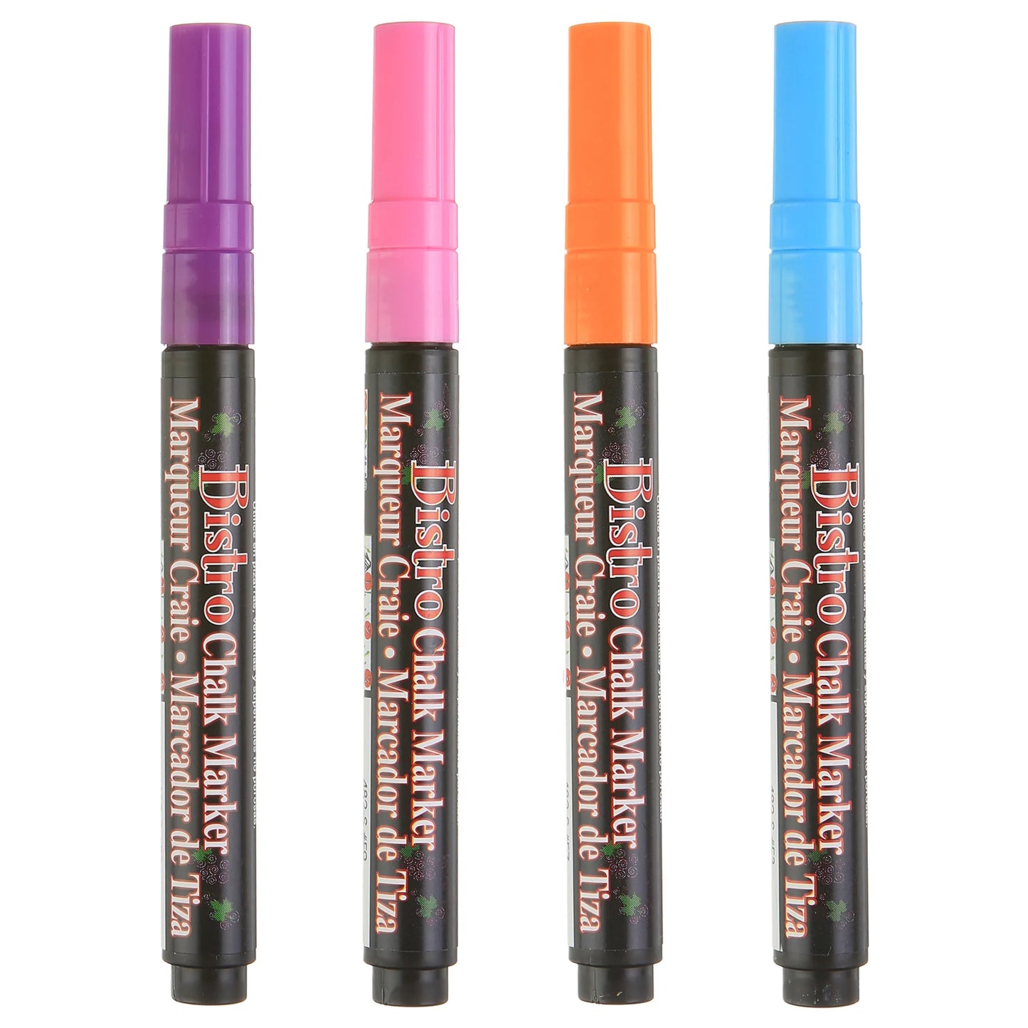 BISTRO CHALK MARKER FINE POINT SET 4B