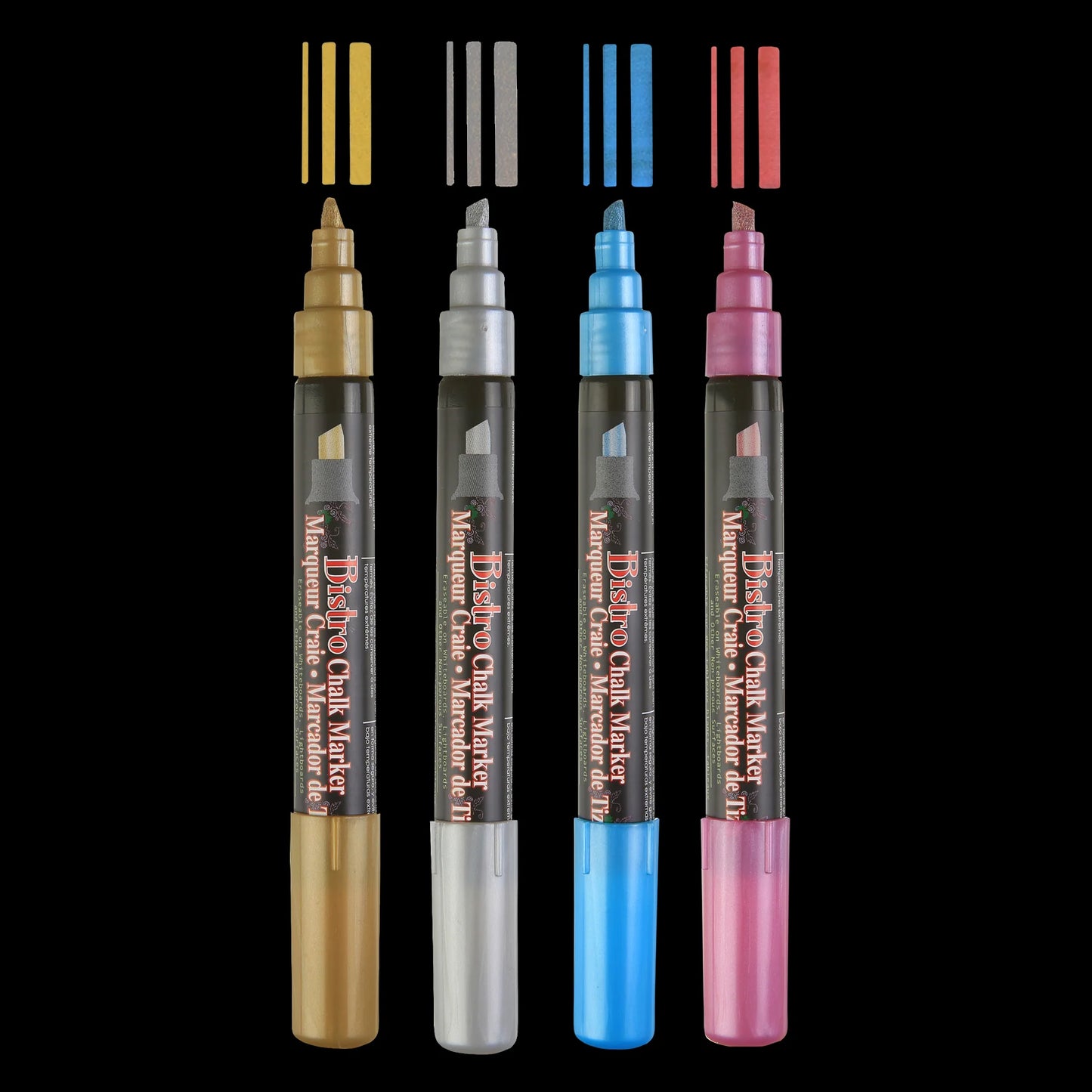 BISTRO CHALK METALLIC CHISEL TIP