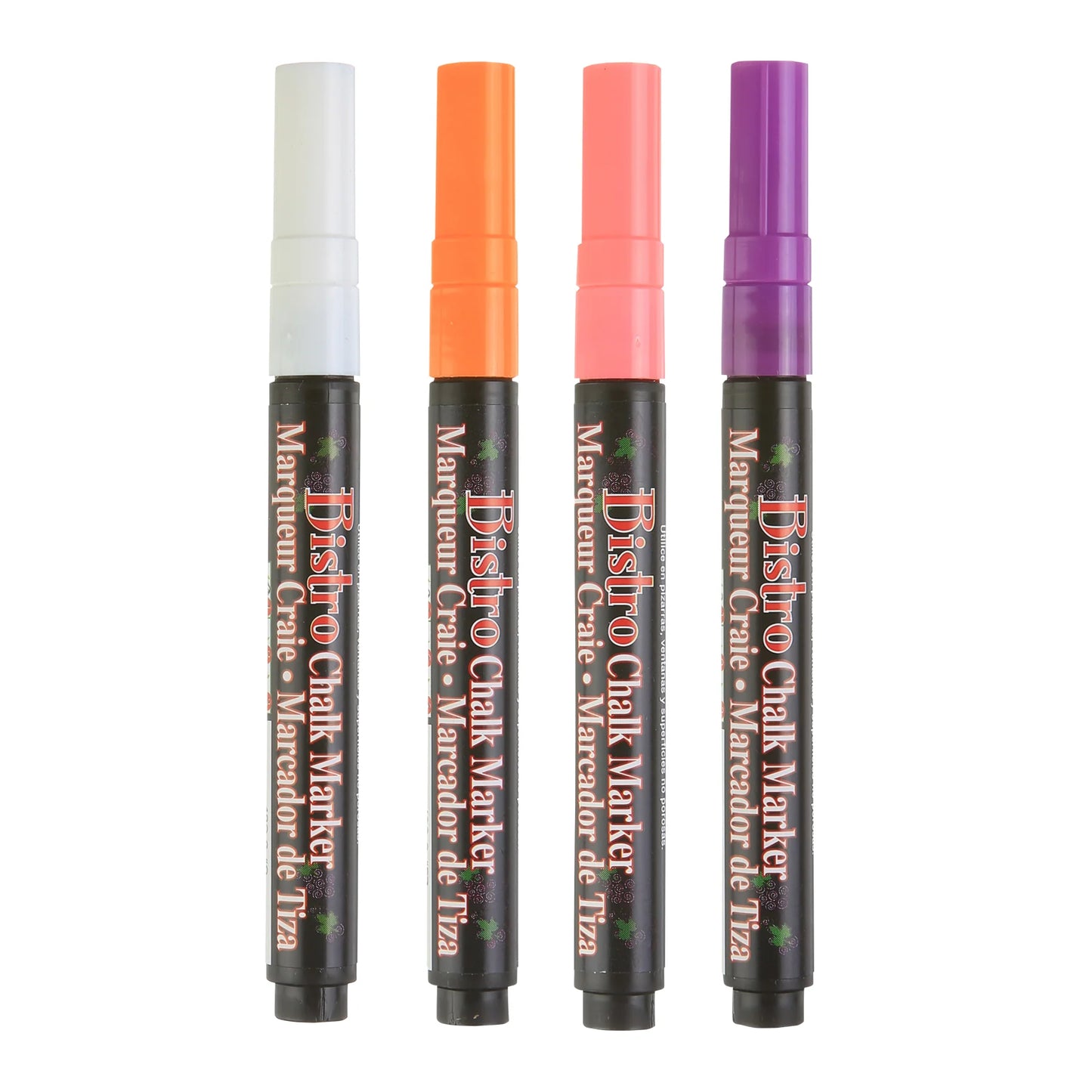 BISTRO CHALK MARKER FINE POINT SET 4H