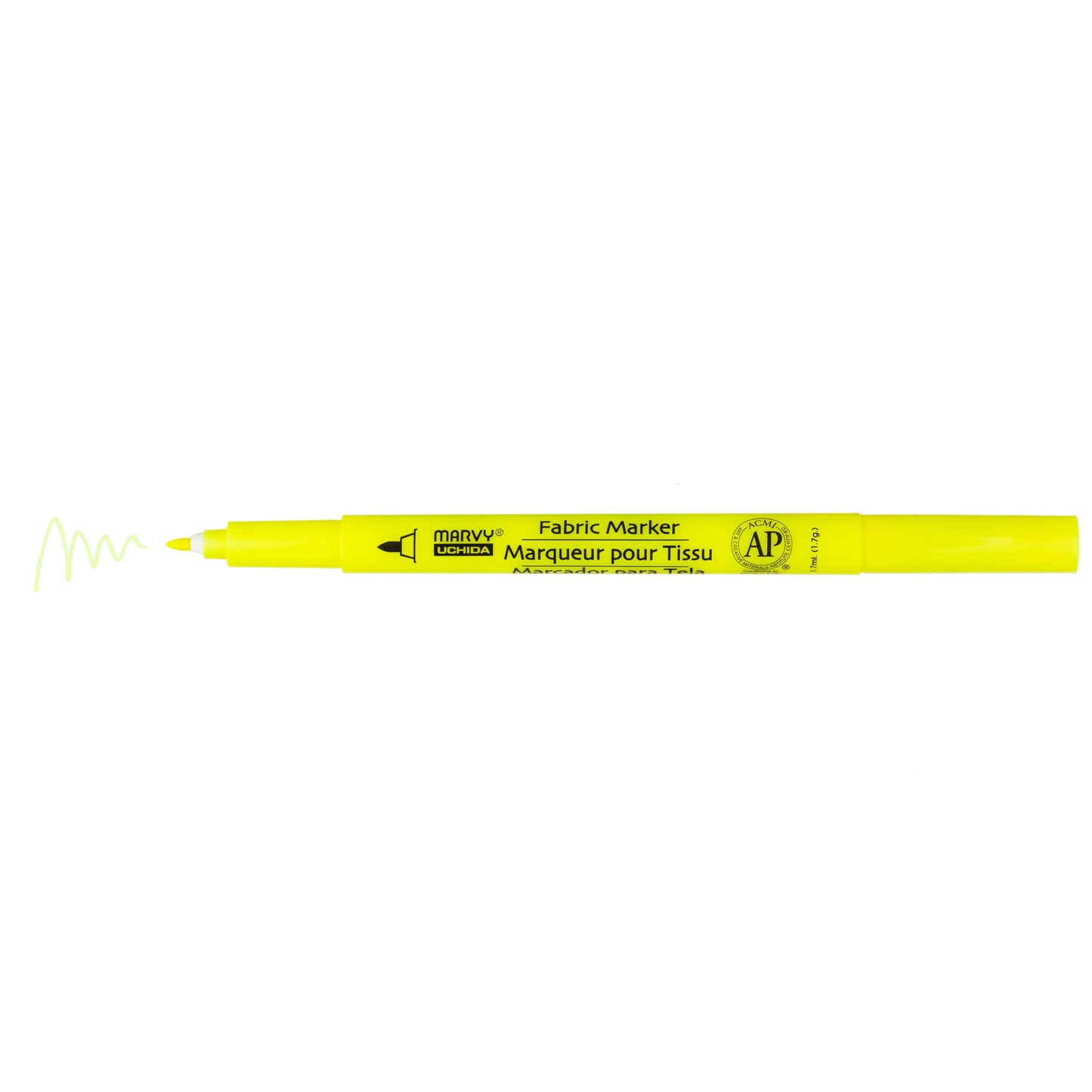 FABRIC MARKER FINE FLUORESCENT