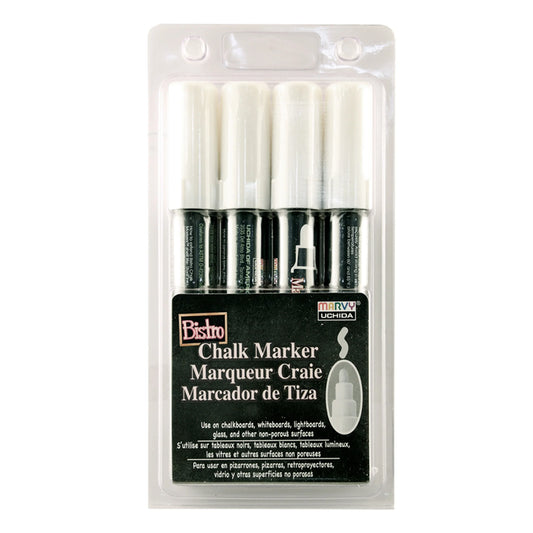 BISTRO CHALK MARKER BROAD TIP SET 4W
