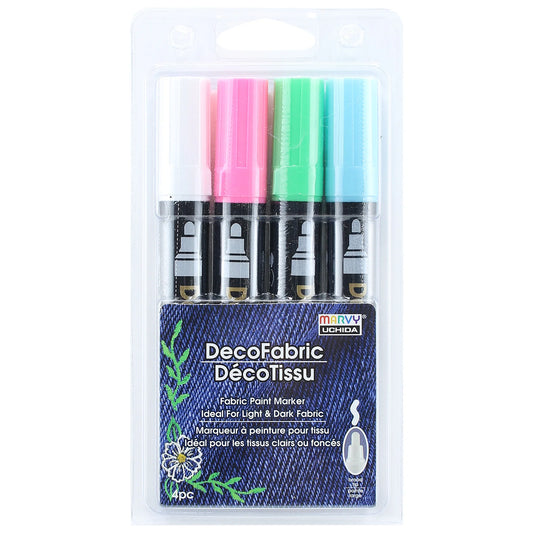 DECOFABRIC 4 PC FLUORESCENT SET