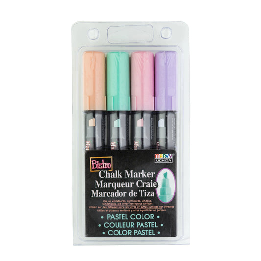 BISTRO CHALK PASTEL CHISEL TIP SET