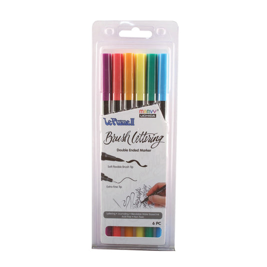 BRUSH LETTERING LE PLUME II 6 PIECE BOLD SET