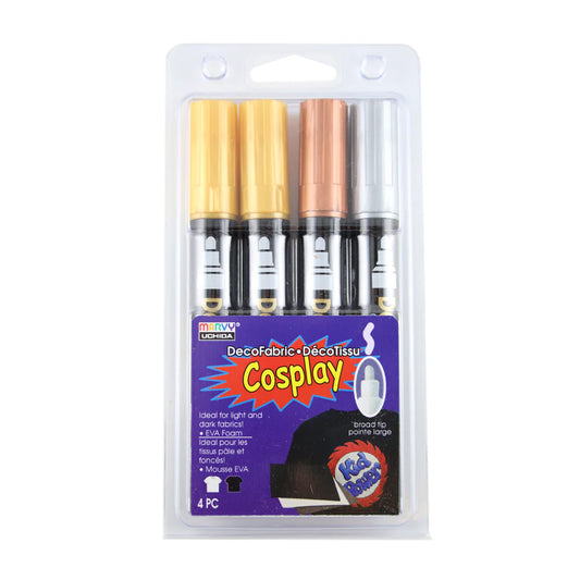 COSPLAY DECOFABRIC 4 PC METALLIC SET