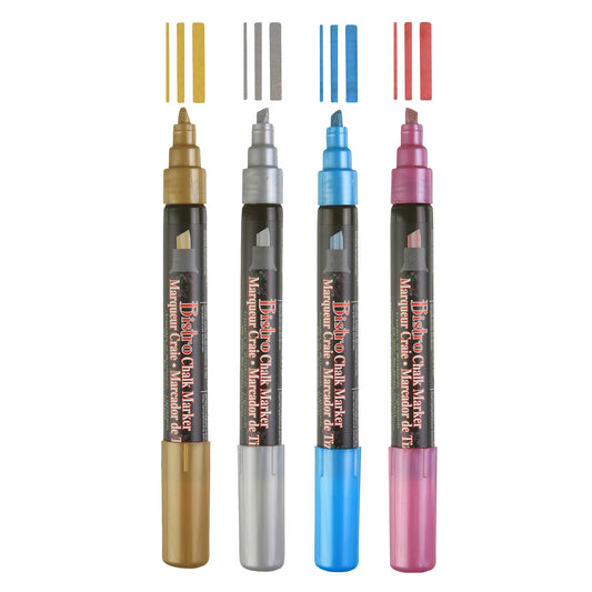 BISTRO CHALK METALLIC CHISEL TIP