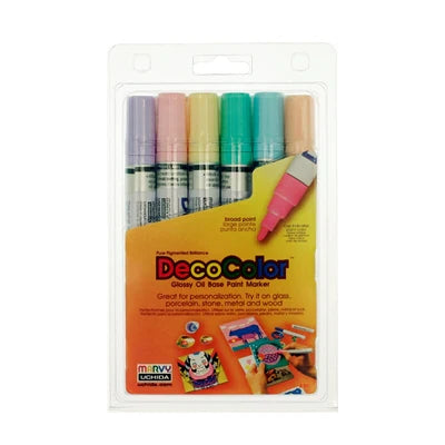 DECOCOLOR® PAINT MARKER BROAD TIP SET B